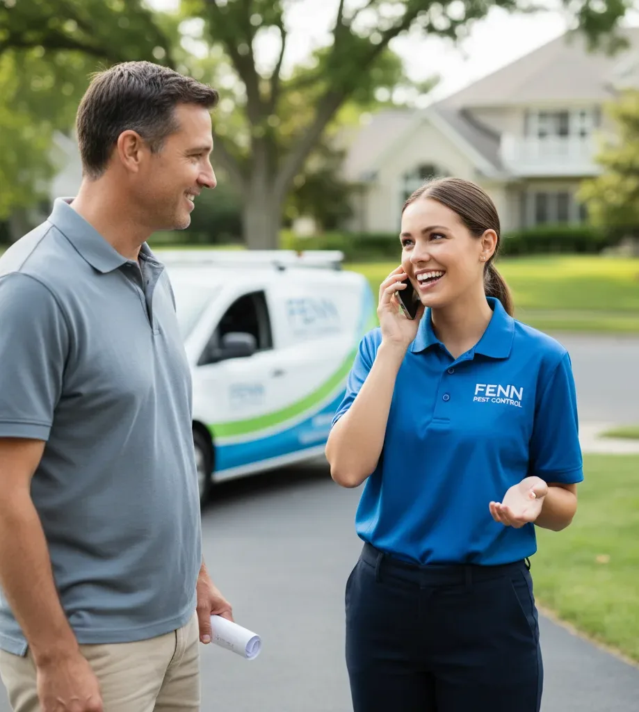Fenn Pest Control customer support in Woodinville